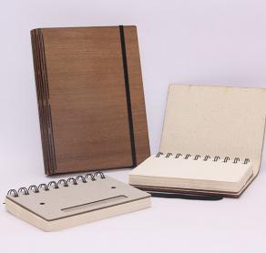 Up-cycled Wood Notebooks