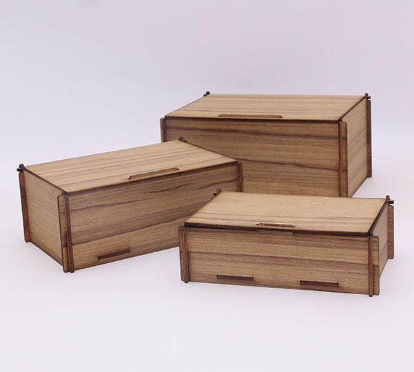 Up-cycled Wood Gift Boxes