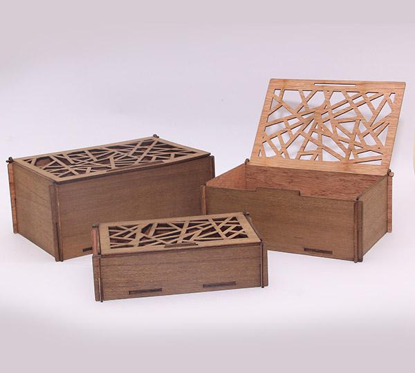 Up-cycled Wood Gift Boxes